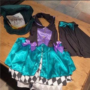 Mad Hatter Costume Size S/M, P/M. Great condition.